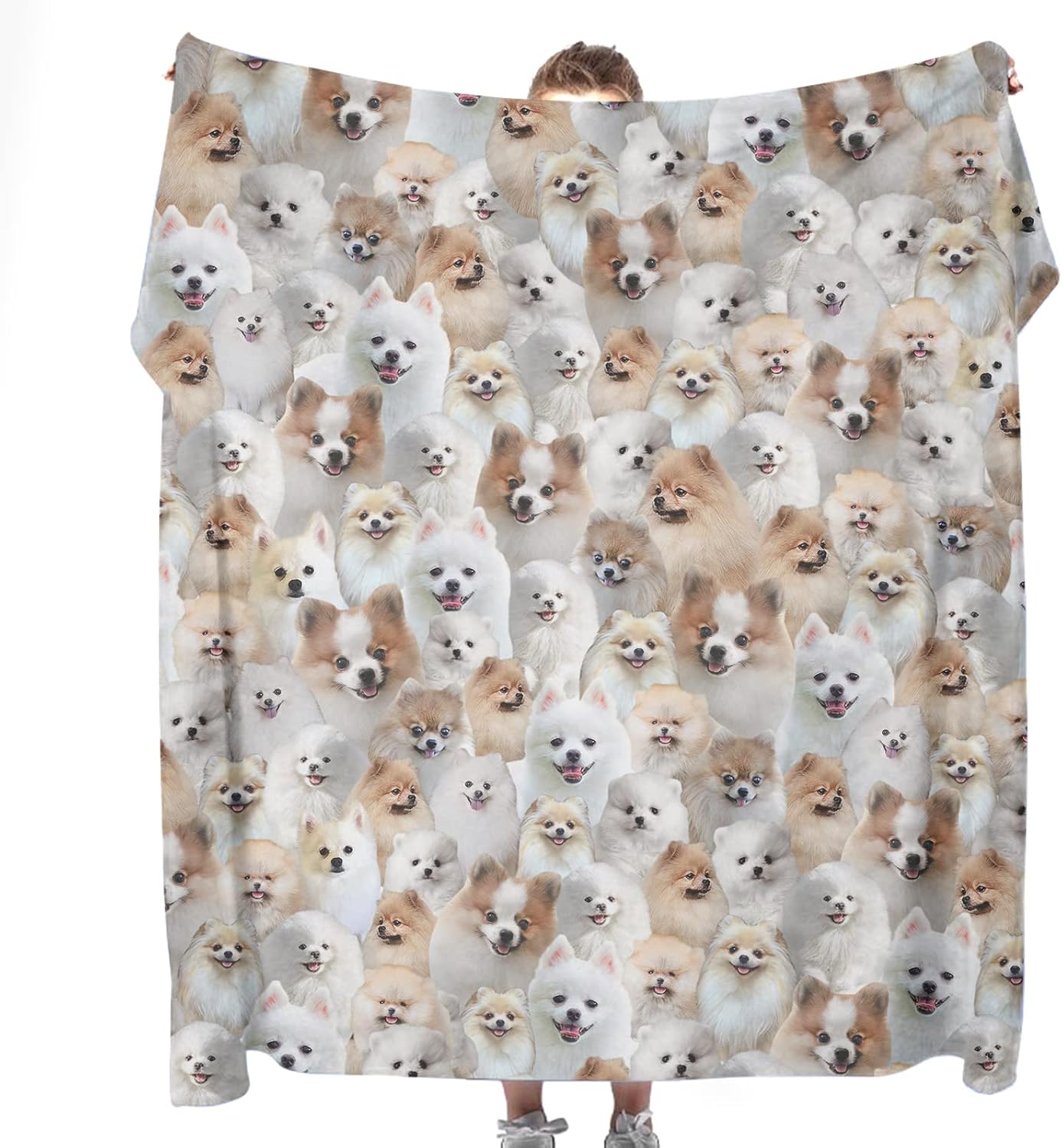 Havanese Dog Blanket for Dog Mom, Dog Dad, Friends, Dogs Lover, Havanese's Lovers - Super Soft Warm Fleece Throws Blankets for Bed, Sofa, Couch