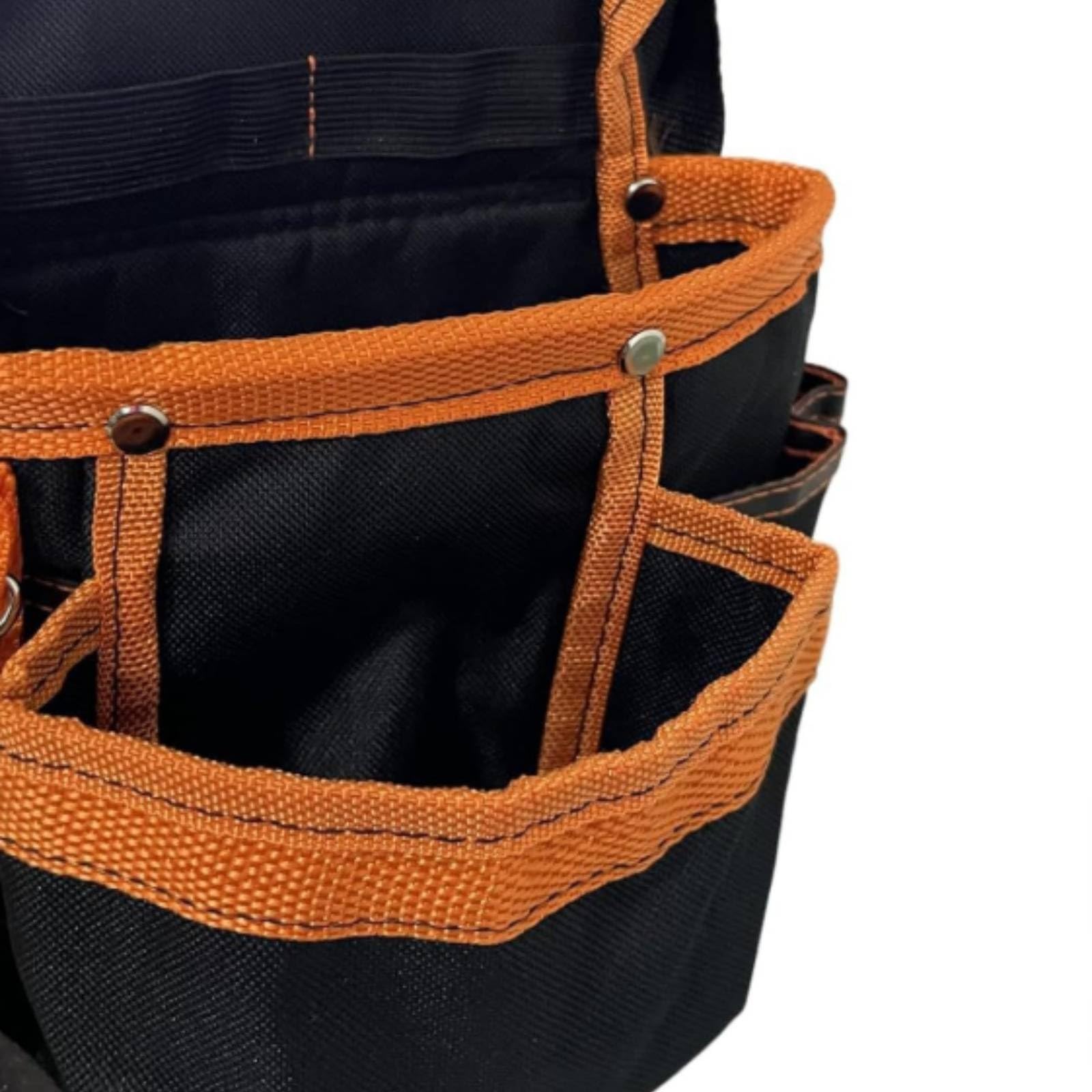 Borsa a Tracolla Porta Attrezzi con Cintura Staccabile Borsa a Tracolla Porta Attrezzi con Scomparti Robusto Borsello da Lavoro per Artigiani