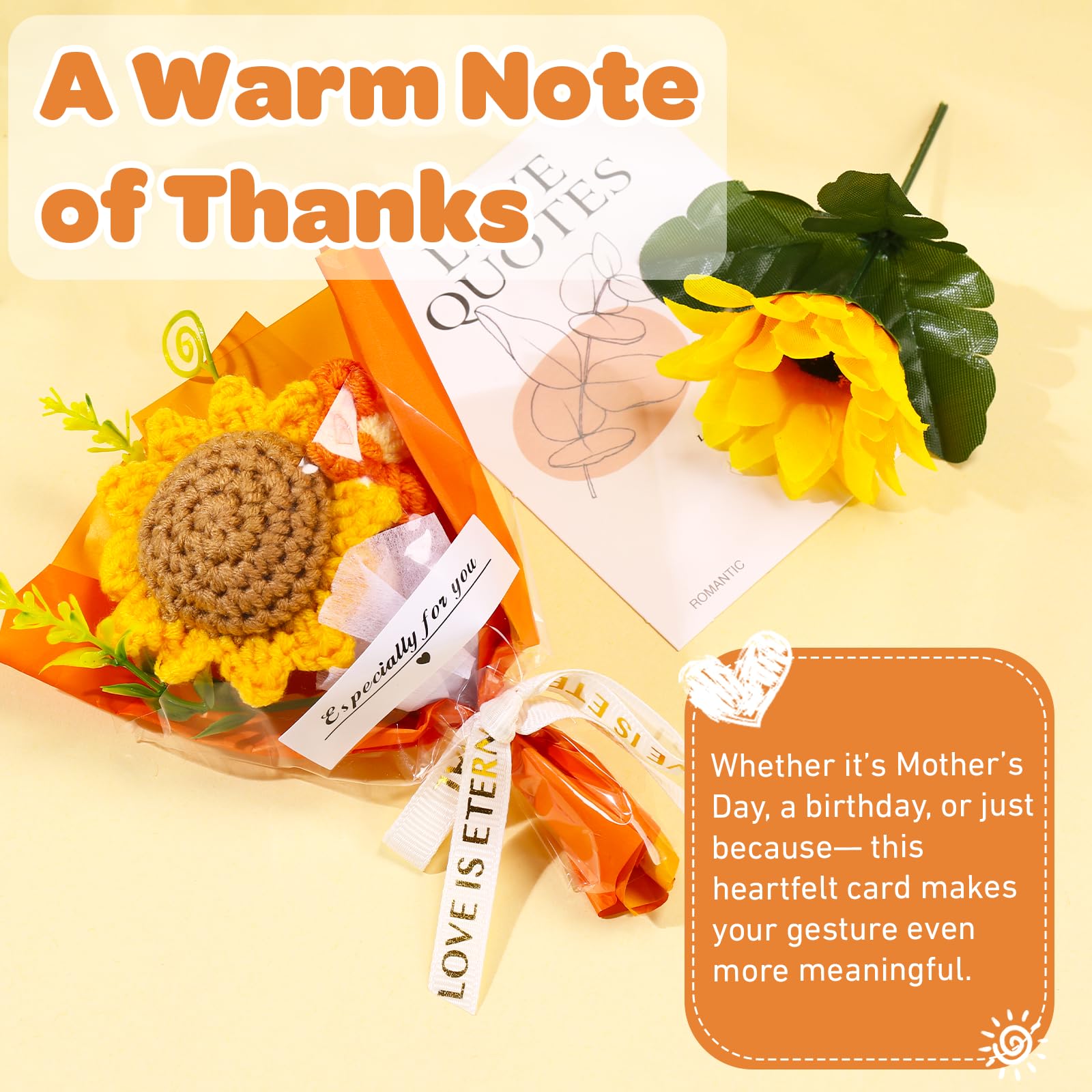 Sunflower Gift Box for Women, Sunshine Birthday Gifts, Luxury Self Care Package, 9-in-1 Gift Baskets with Blanket, Tumbler, Candle, Bath Bomb, Plush & More, Get Well Soon, Valentine Day Gifts