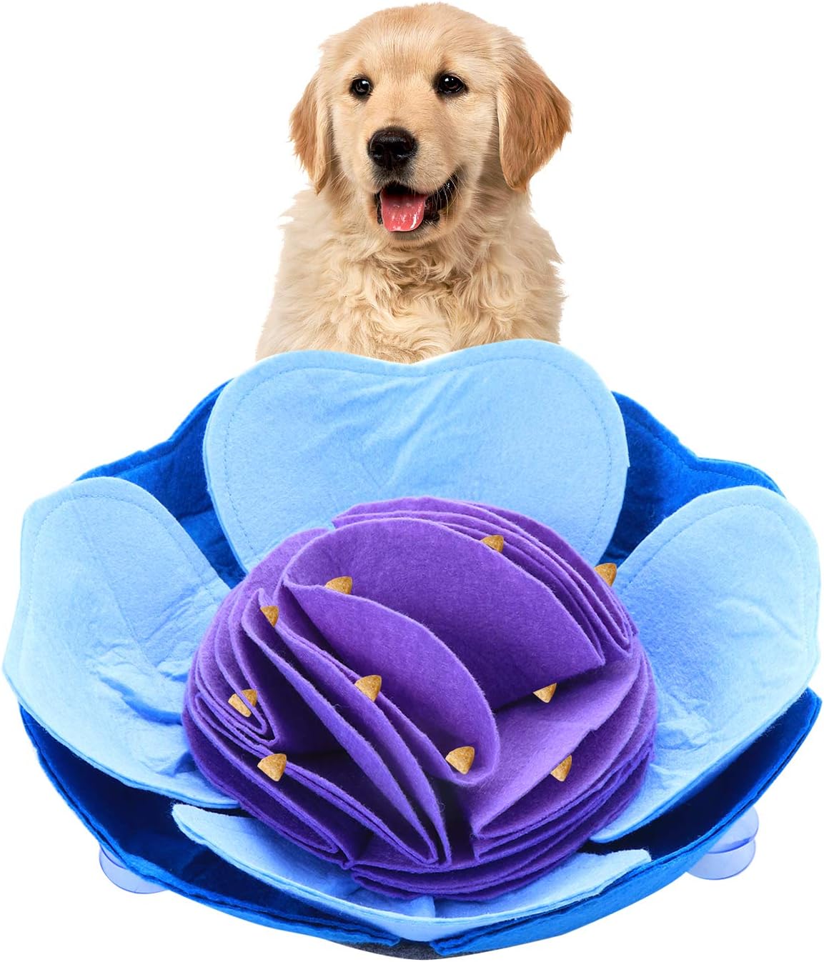 Pet Snuffle Mat for Dogs, Interactive Feed Game for Boredom, Pet Puzzle Toys for Large and Small DogsEncourages Natural Foraging Skills…