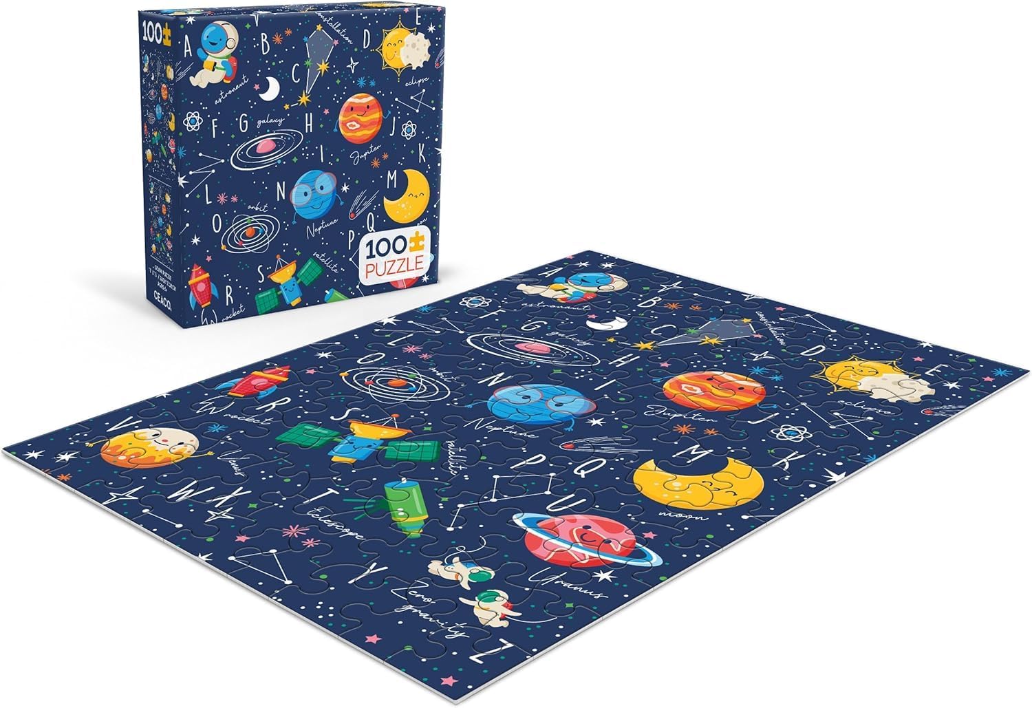 Ceaco - Space Friends - 100 Piece Jigsaw Puzzle