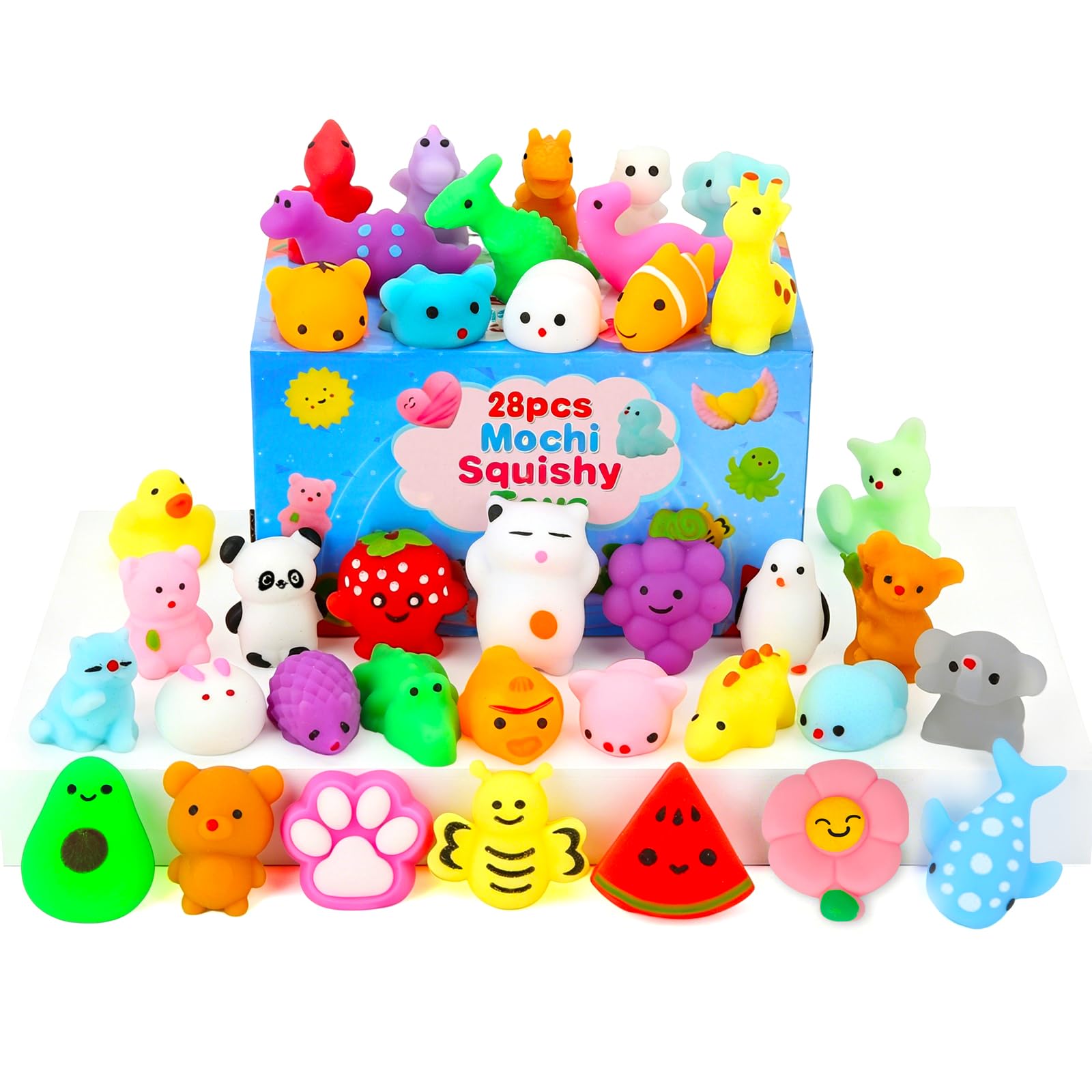Squishy Toys for Kids, 28 Pack M