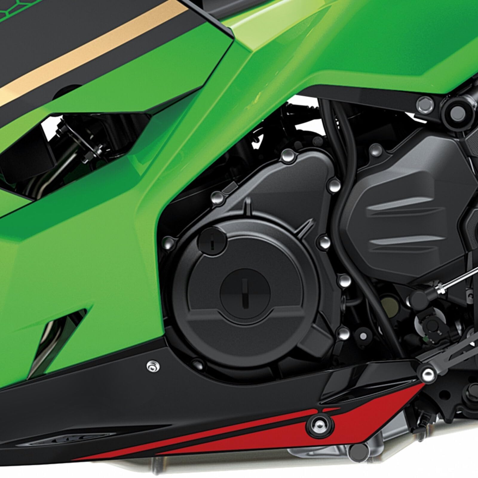 para Moto para protección Lateral del Motor Motocicleta para Cubierta de estator de Motor, cárter para 400 2018-2021 2019 2020