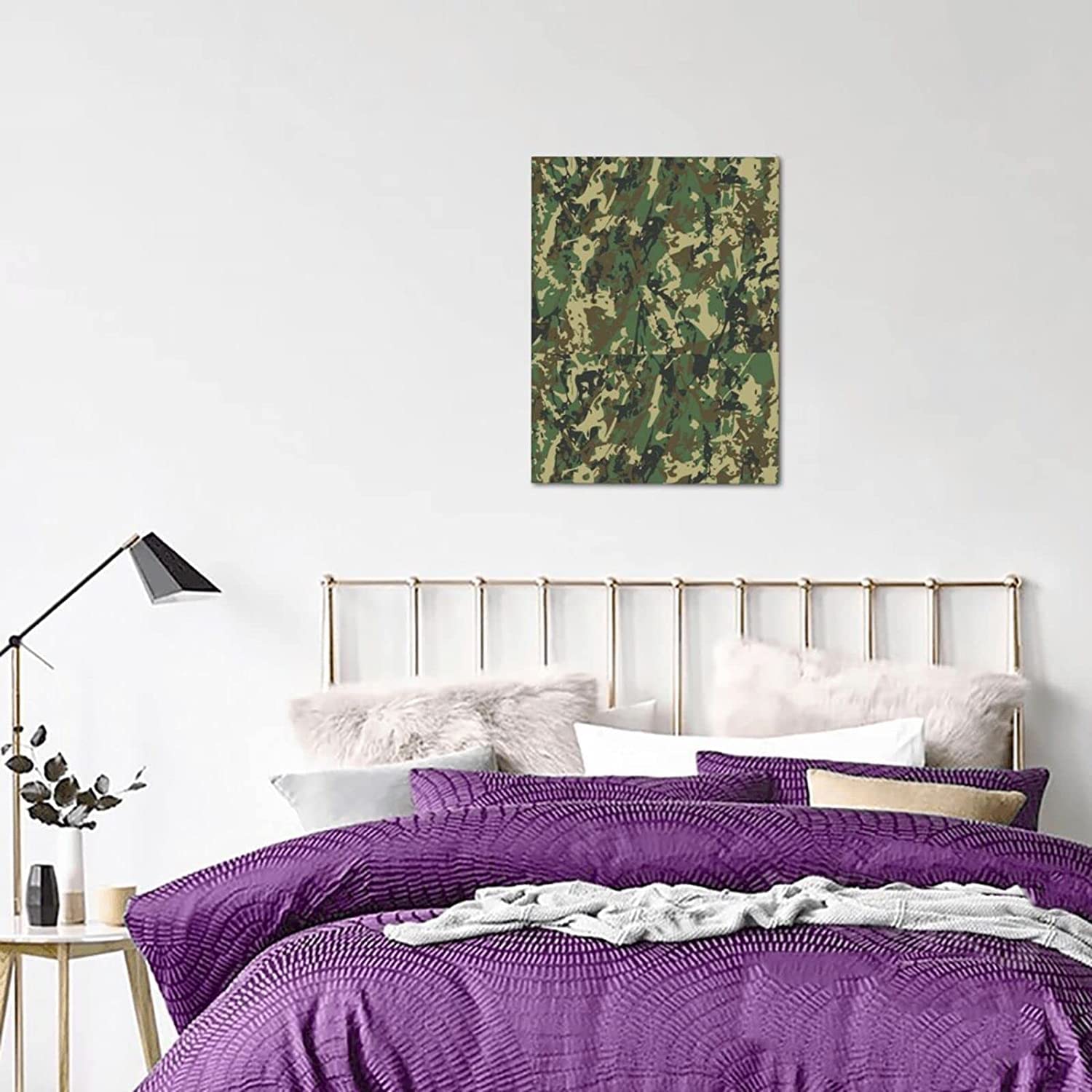 Amazon.co.jp: 絵画 インテリア おしゃれ 迷彩柄 カモフラージュ