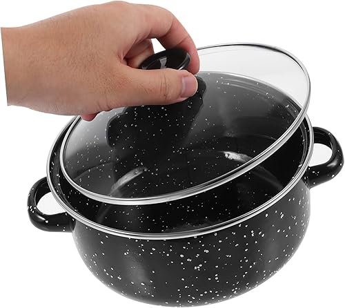 Miniatura 3 de 1 juego de mini olla de esmalte olla de cocina de estofado de cerámica para estofado de sopa cuencos de cerámica para sopa cuenco de pasta de leche