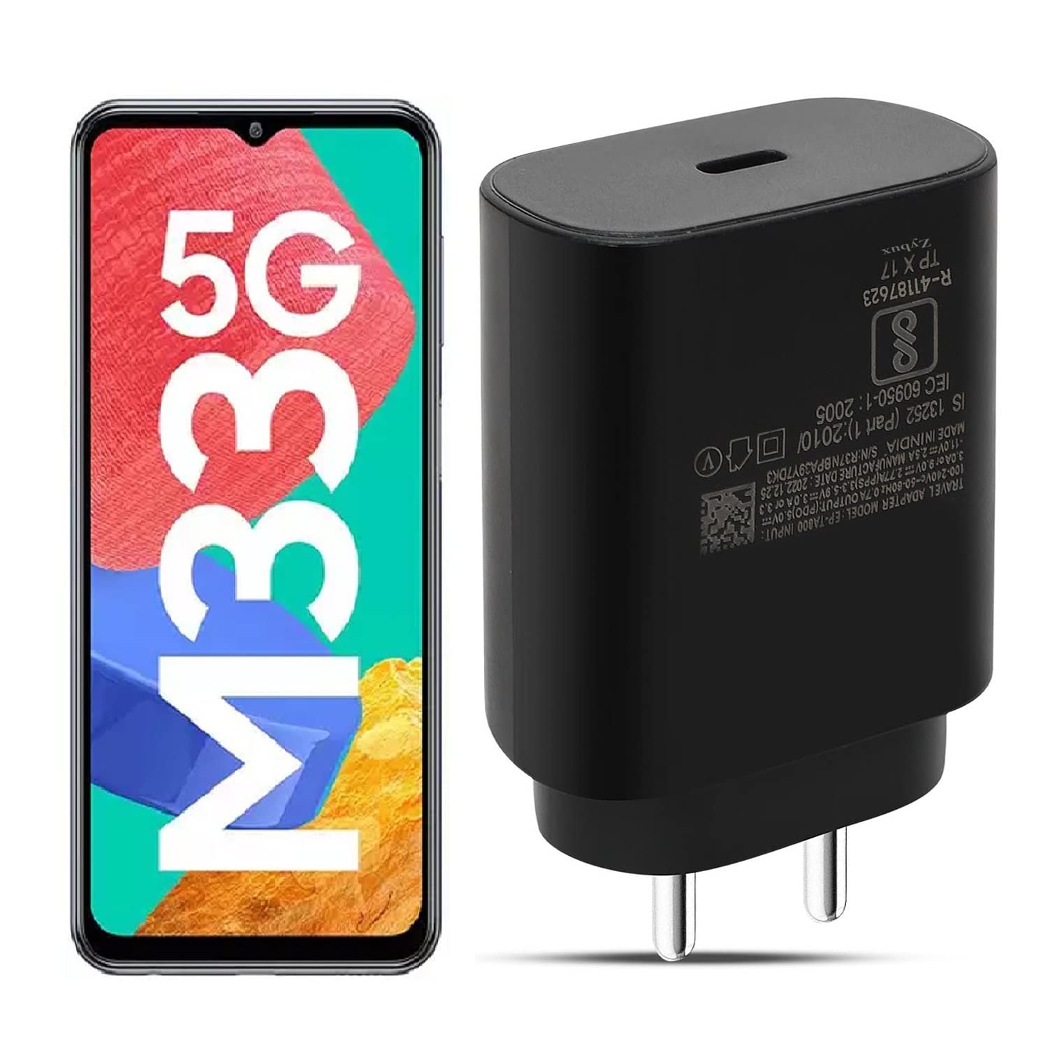 Samsung m33 5g 25 watt charger Clearance