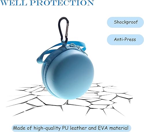 Miniatura 6 de LeoTube Estuche rígido de EVA compatible con Bitzee Digital Pet Interactive Virtual Toy, soporte de viaje de almacenamiento para mascotas