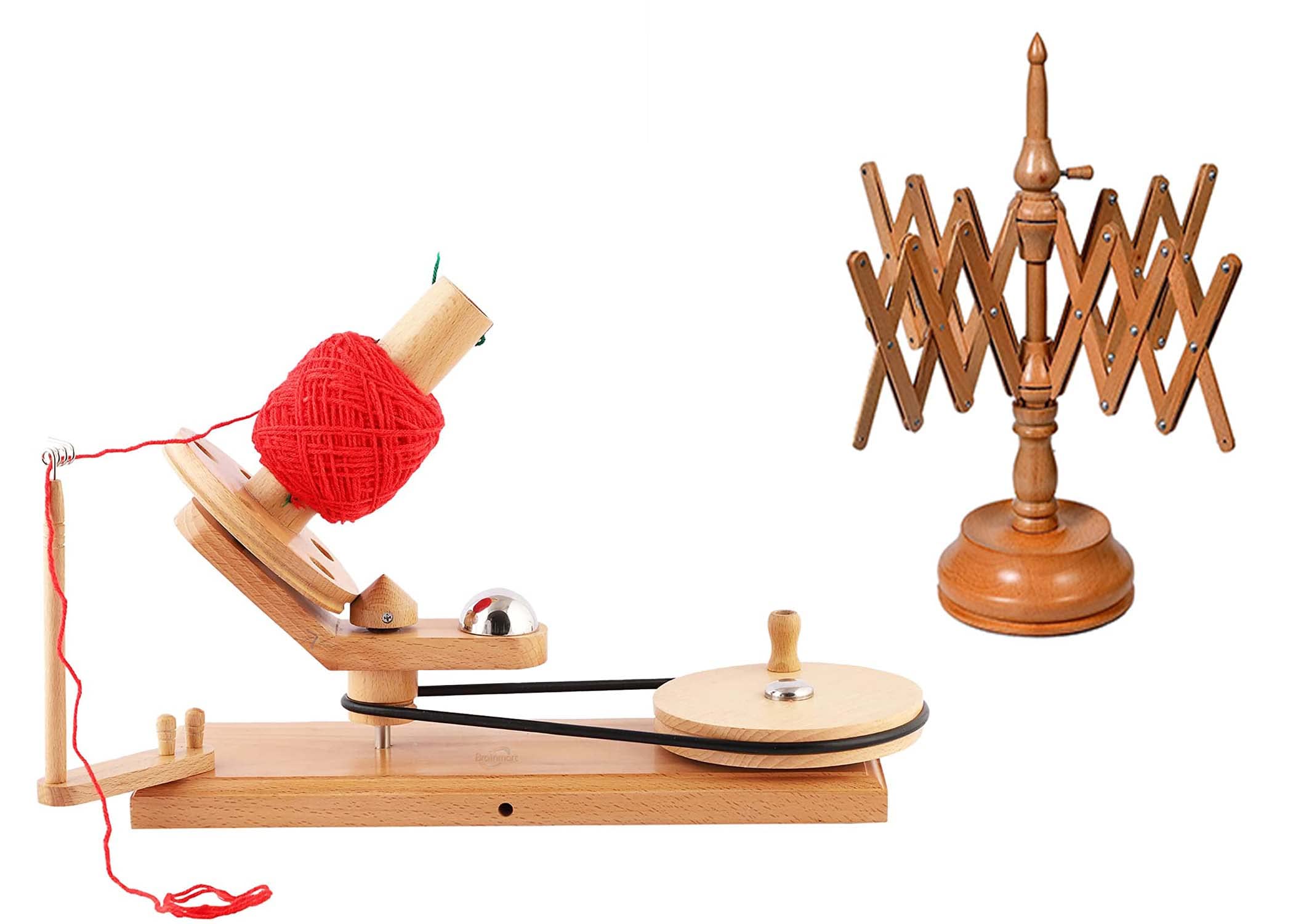 Galaxy IndiacraftHand Operated Yarn Ball Winder | Swift, Yarn, Wool, and String Holder| Knitting & Crochet Accessories