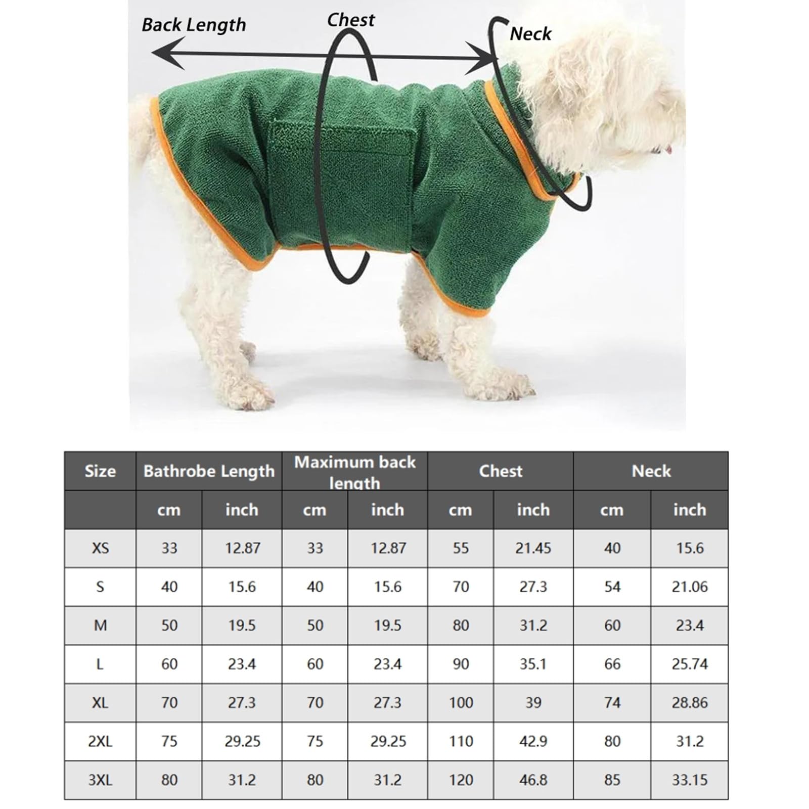 Pain De Bain pour Chien Serviette De Bain pour Chiens Super Absorbant De Bain Serviette De Bain Enveloppe Rapide Microfibre Robe Dog Mabier Serviettes De Chien pour Les Chiens De Séchage