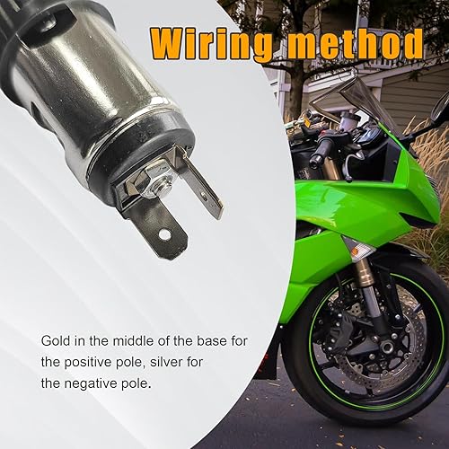 Miniatura 4 de Enchufe para encendedor de cigarrillos de automóvil, adaptador de encendedor de cigarrillos automático de 12 V con cubierta impermeable y cable de