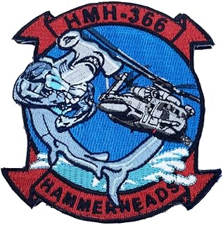 HMH-366 Hammerheads 2020 Patch (Glow Thread) â€“ with Hook and Loop