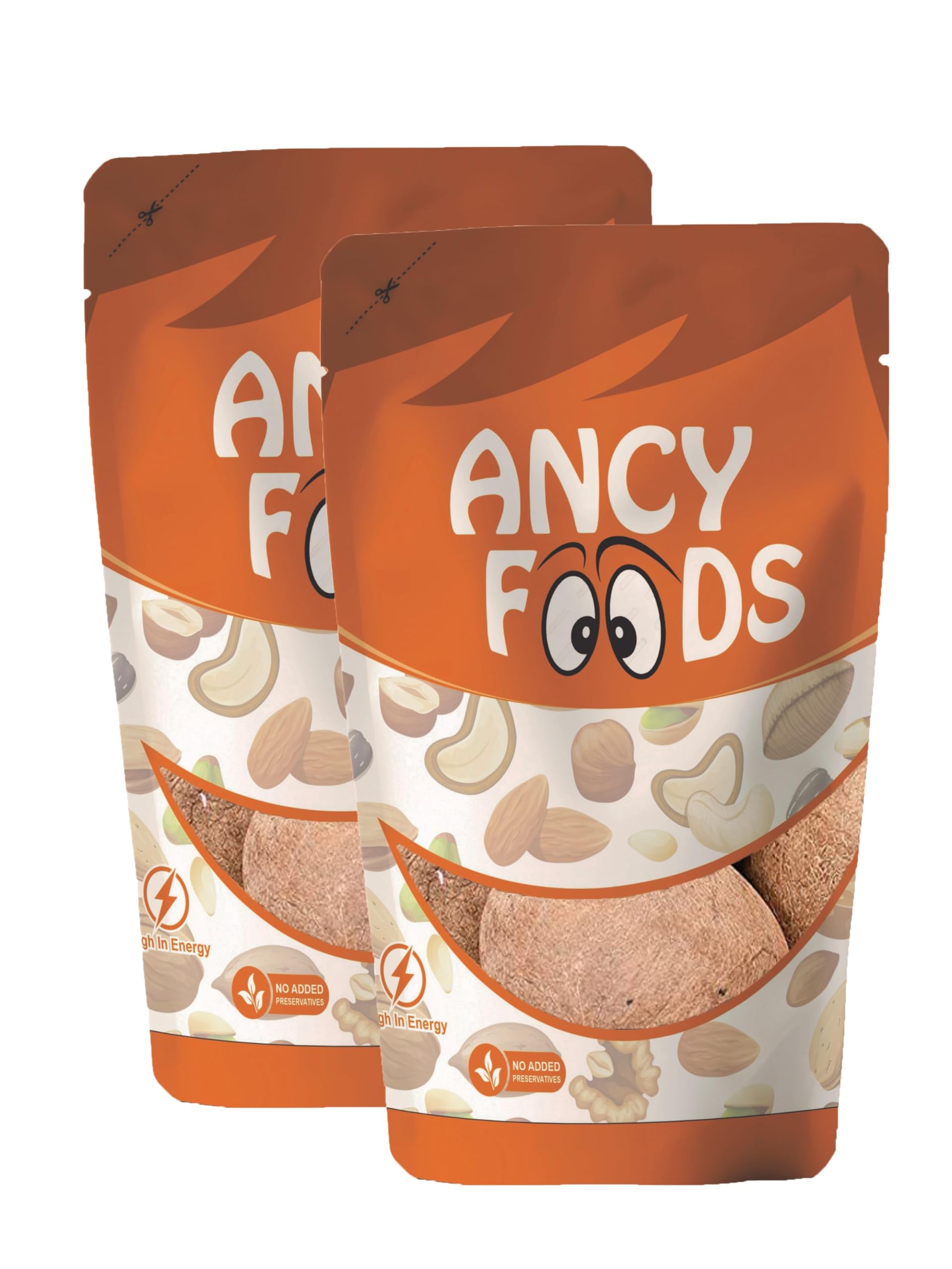 Ancy Foods Dried Fruits Nuts And Seeds (Dry Gola/Gola Copra, 500g (2x250g))-image-36
