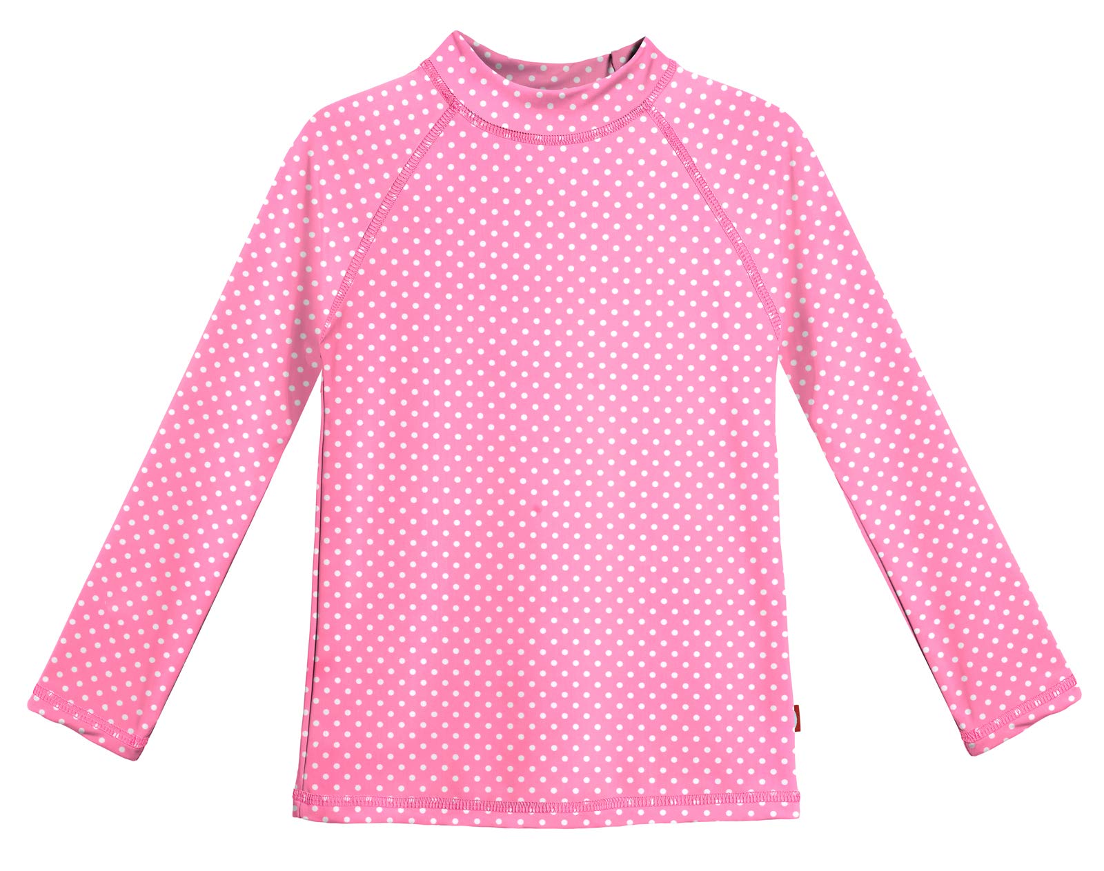 Long Sleeve Rashguard for Girls with UPF 50+ Sun Protection | White by City Threads