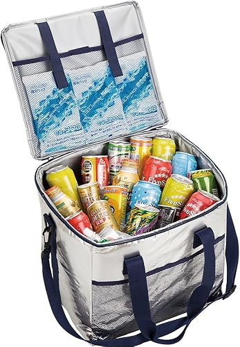 Miniatura 2 de BUNDOK(バンドック) ソフト クーラー アルミ 保冷バッグ 軽量 折りたたみ コンパクト収納 E.30 BD-736,A.5 BD-732,B.10リットル BD-733,D.20