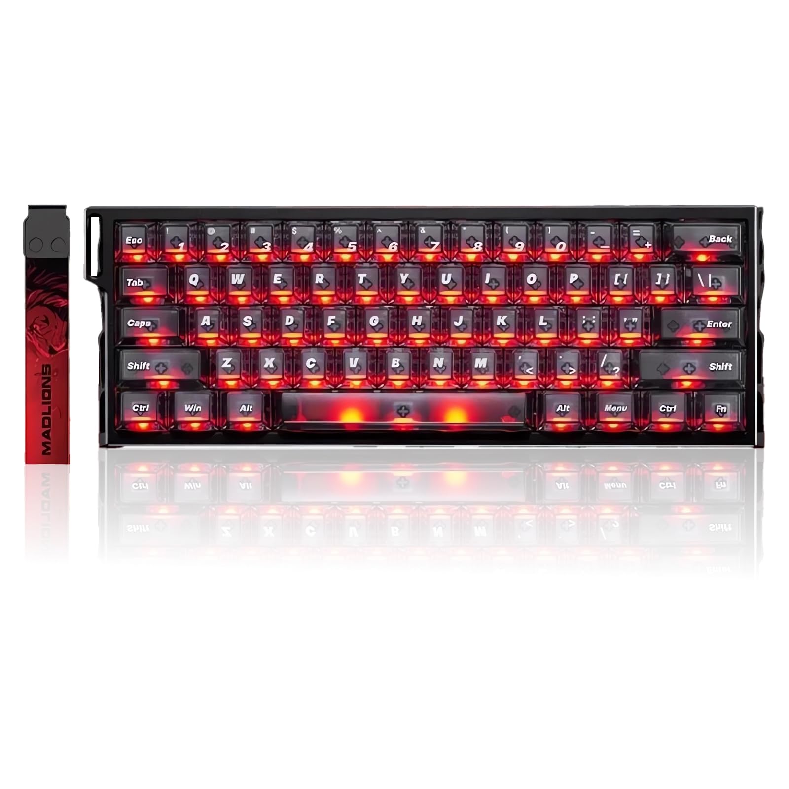 madlions mad light 60 he キーボード　ラピッドトリガー Amazon.com: MADLIONS MAD LIGHT 60HE Magnetic Switch Rapid Trigger