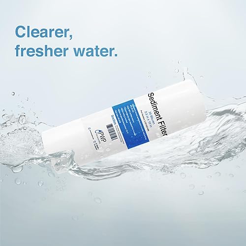 Miniatura 4 de Filtro de agua para sedimentos Polipropileno soplado fundido 10x2.5 Estándar 10 Micrones 25 Pack