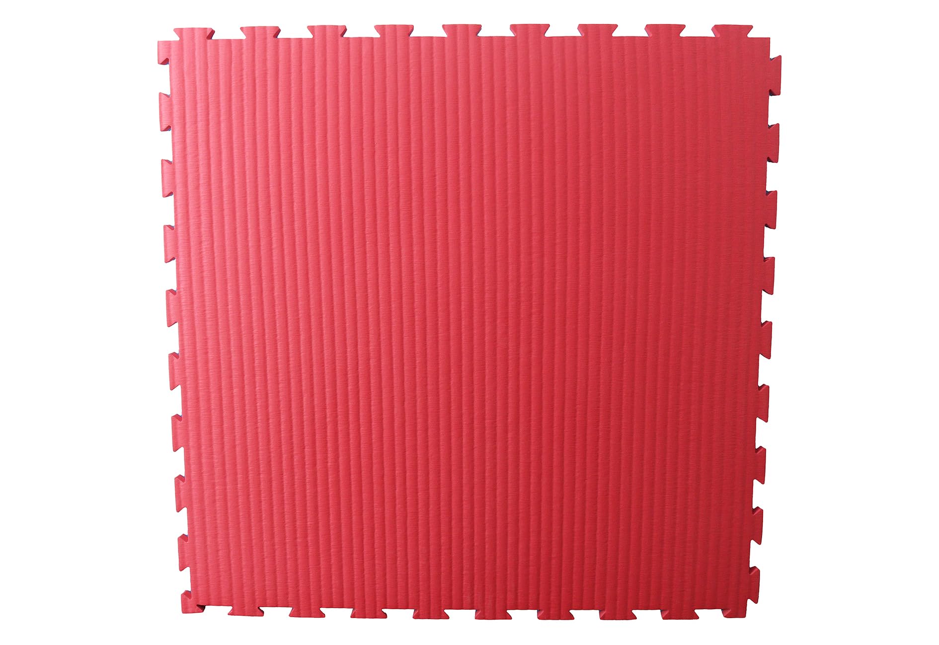 Judo Sportmatte/Steckmatte/Tatami blau-rot 1mx1mx4cm, Härtegrad 50-55 (4500010)
