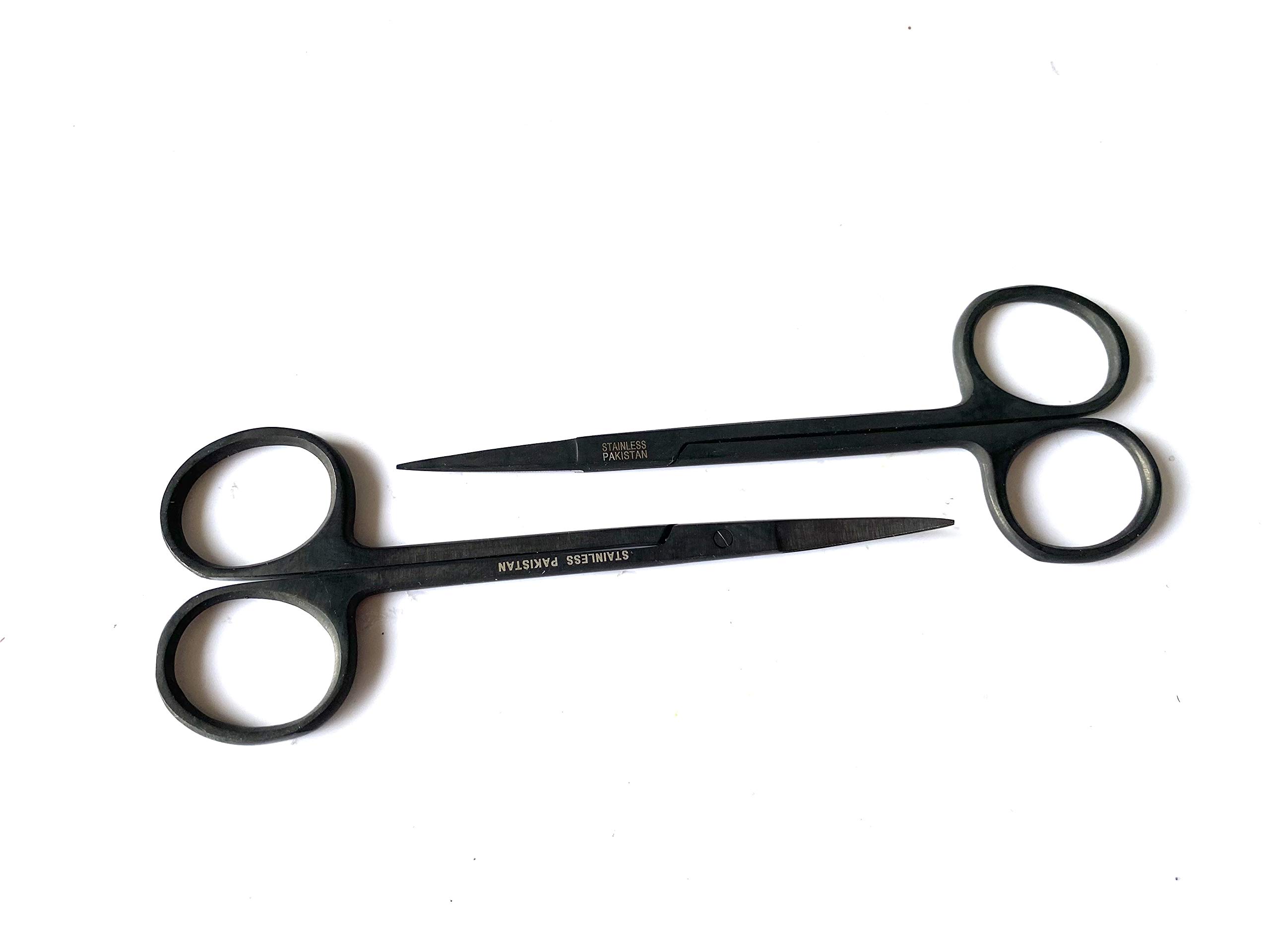 LAJA Imports Lot de 2 ciseaux à dissection Mayo, droits et incurvés