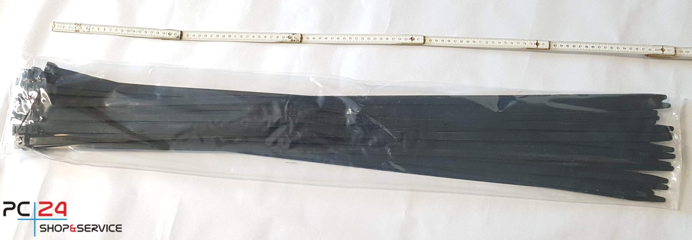 100 Fascette Cablaggio Stringicavo Larghezza 2.5mm Per Legare Fili Cavi