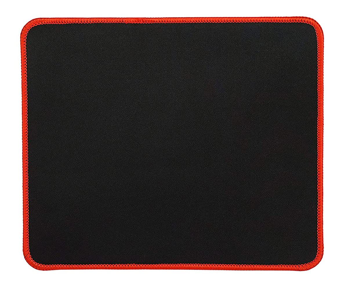 NIGSUR Non-Slip Rubber Base Mousepad for Laptop/Computer (1-Pack_Red_Border) (B09CZ2Y435) Amazon Price History, Amazon Price Tracker