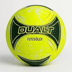 Bola de Futevôlei Dualt Futmesa Altinha PVC Resistente - Amarelo