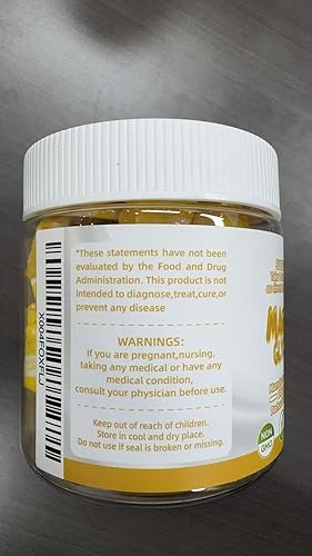 Miniatura 3 de Masticables suaves de glicinato de magnesio, sabor a piña. Masticables masticables de potasio y magnesio sin azúcar con glicinato de magnesio,