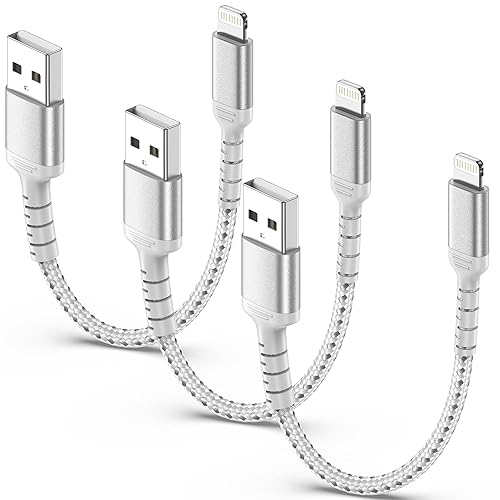 Miniatura 9 de 6 inch iPhone Charge Cable Short, 0.5ft 5Pack USB to Lightning Cord for Fast Charging Stations Compatible with Apple iPhone 12 11 Pro Max Xs 8 7 6 5
