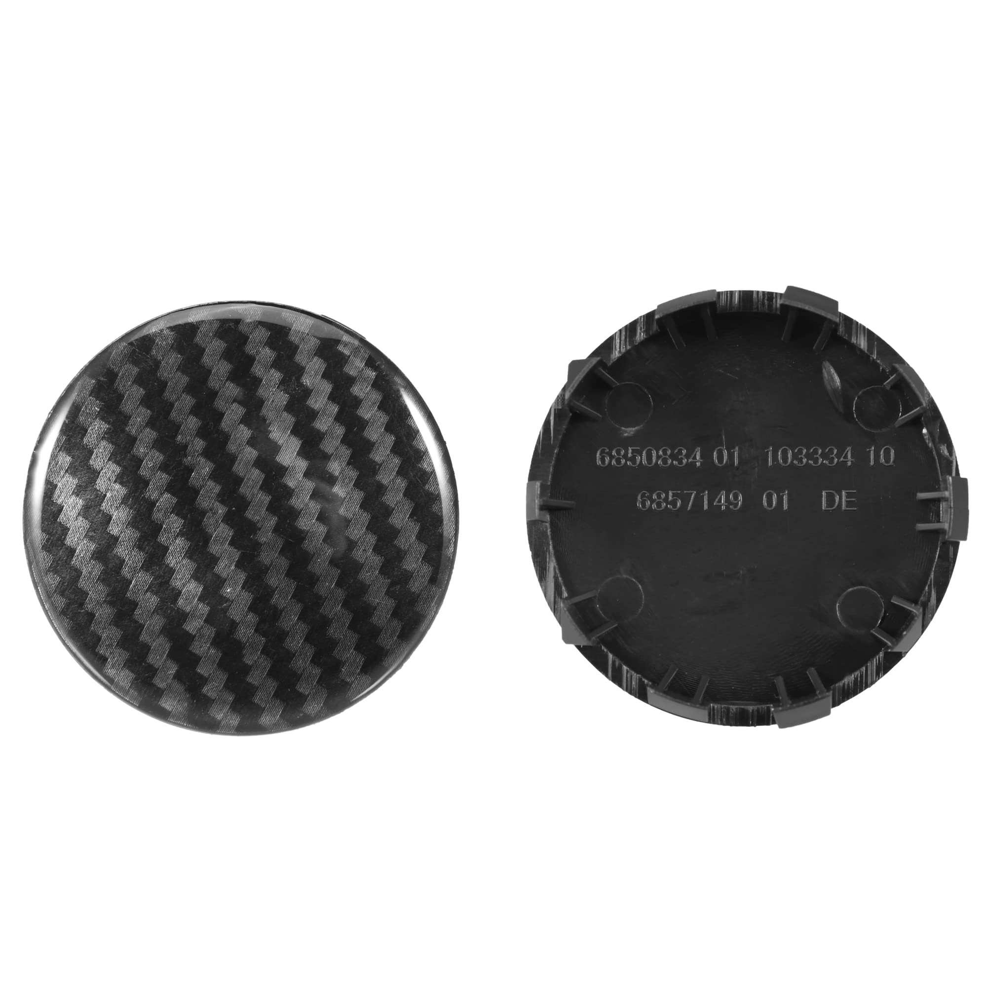 4-Pack Wheel Center Caps For OZ 56mm – Black Hub Covers, Lightweight & Easy Snap-On Installation