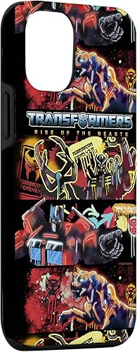 Vista 3 de Funda para iPhone 12/12 Pro Transformers: Rise of the Beasts Epic Graffiti Battle Panels