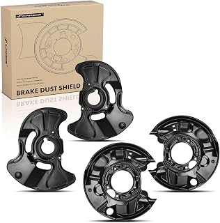 A-Premium Front & Rear Brake Dust Shield, Set of 4
