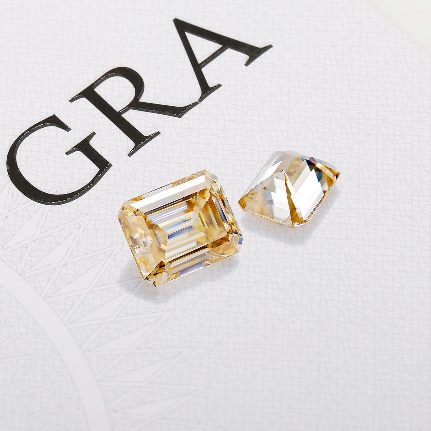 Moissanite Loose Stone Lab Diamond Gemstones, VVS1 Clarity Emerald Princess Cushion Round Cut for Diamond Jewelry, Earrings, Necklaces, Rings, Handmade Jewelry with GRA Certificate