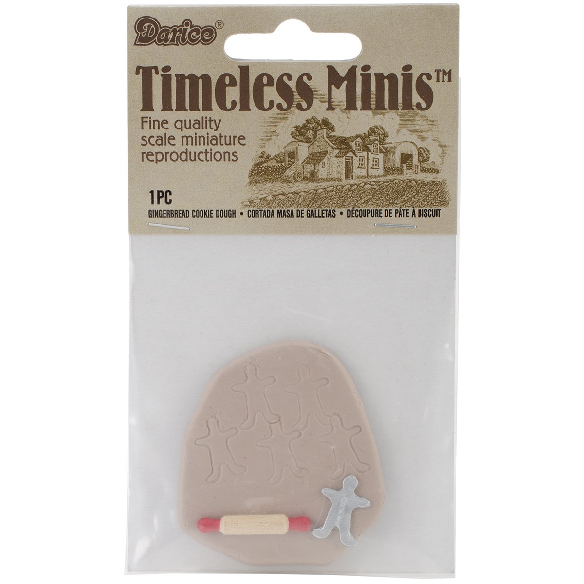 Pâte à biscuits en pain d'épice miniature de Timeless Miniatures pour loisirs