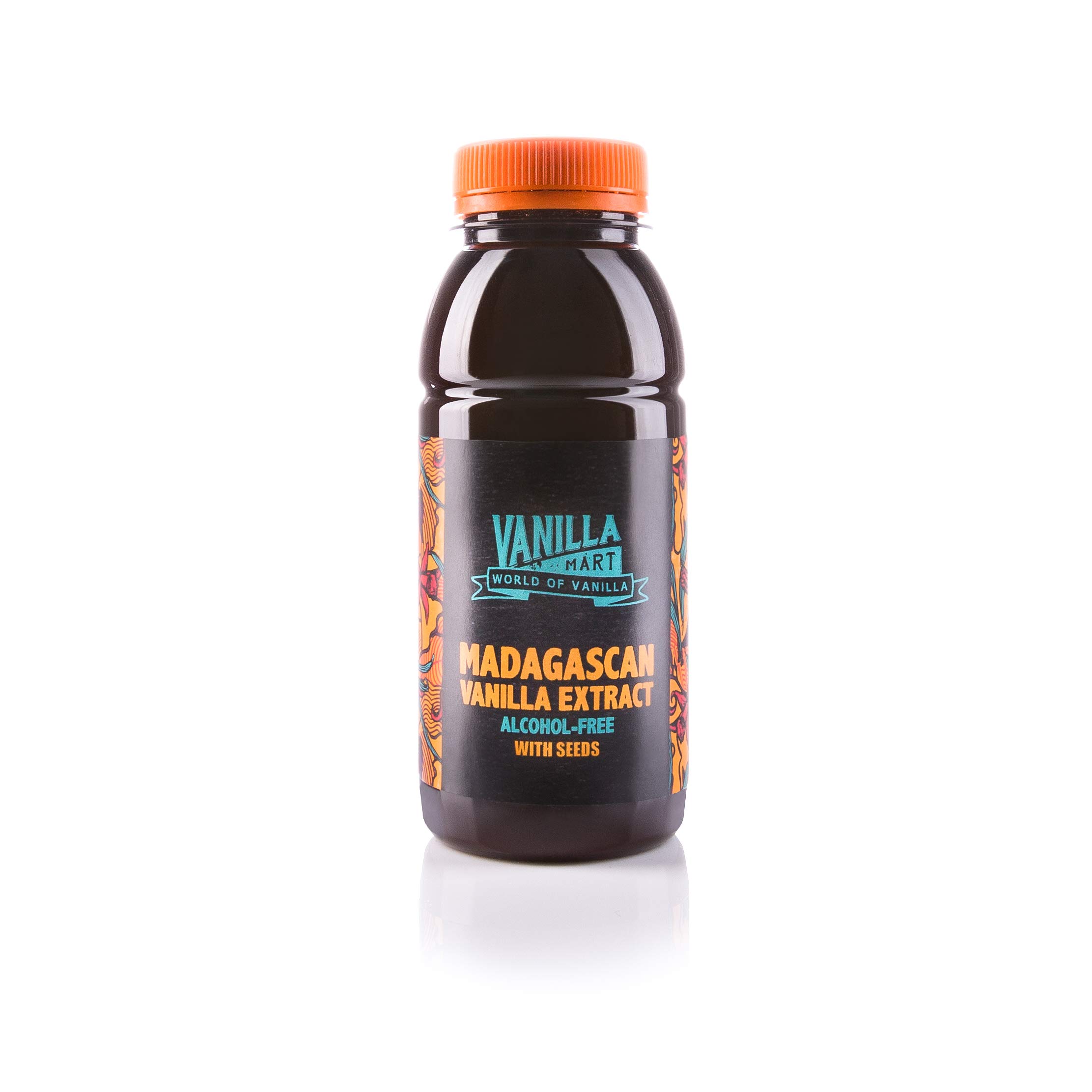 Vanilla Mart Madagascan Bourbon Extracto de vainilla sin alcohol con semillas (1 L)