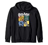 Hogwarts House Box Up Zip Hoodie