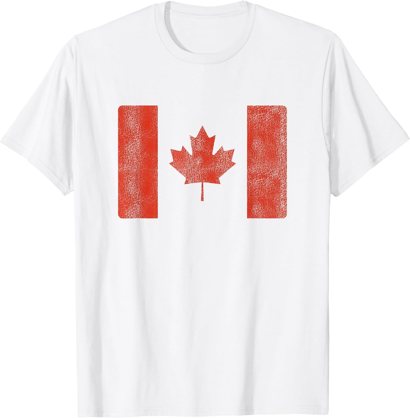 Vintage Canadian Flag CA Canada Souvenir Men Women Kids T-Shirt