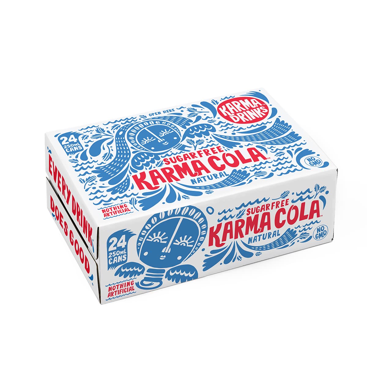 Buy Karma Drinks SugarFree Karma Cola (24 x 250ml Cans), Natural