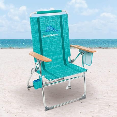 Tommy Bahama 7 Position Suspension Hi Boy Beach Chair
