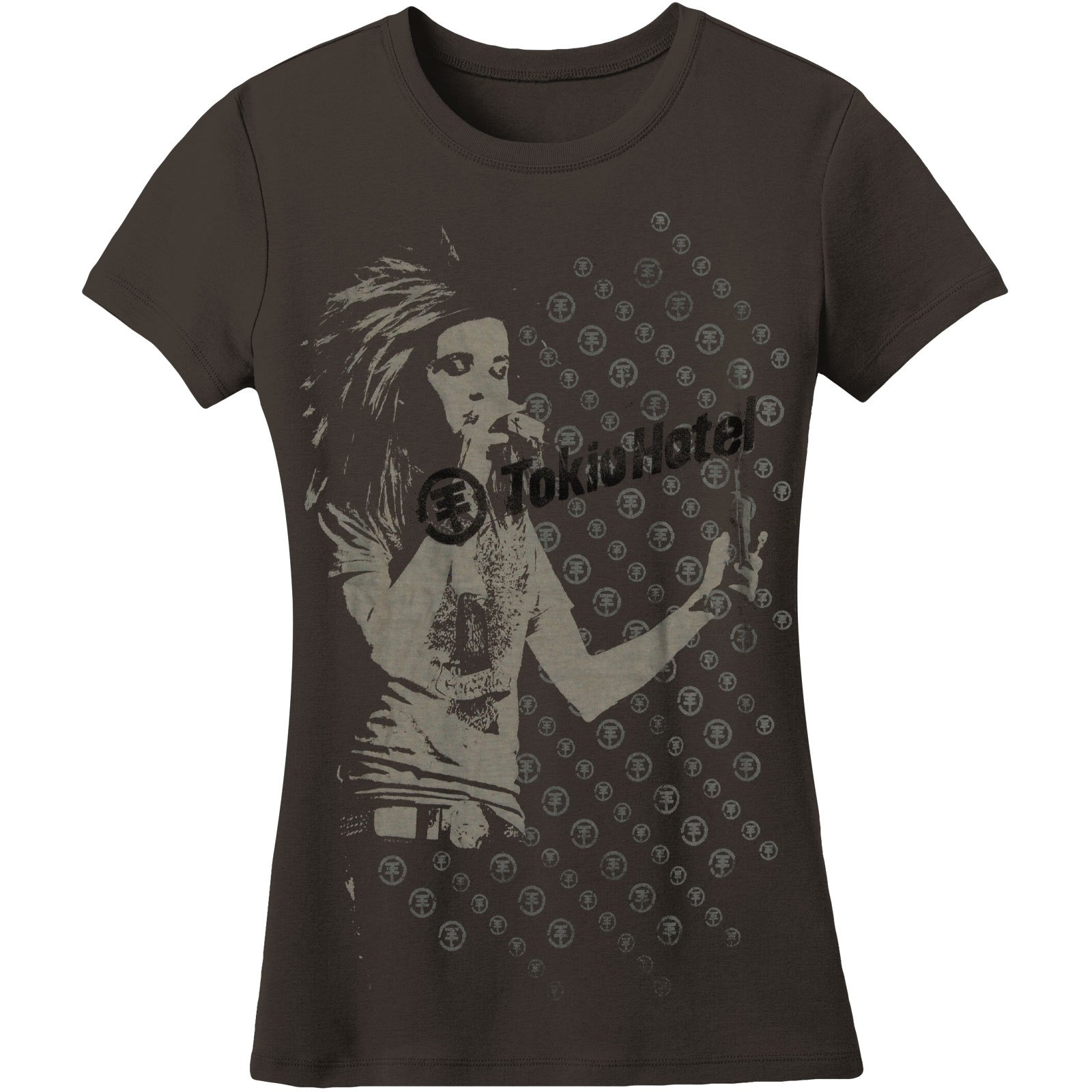 Tokio Hotel Symbols Girls Jr Soft tee Black