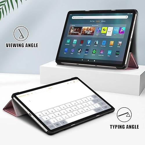 Miniatura 6 de Funda triple plegable para Tienda Fire Max 11 (13 generación, 2023), funda triple y ligera con soporte para encendido y apagado automático + 1 lápiz