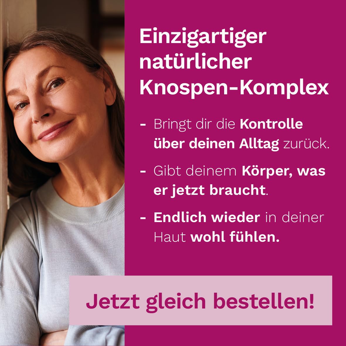Meno Plus von Dr. Koll - Natürliche Unterstützung während der Menopause mit Vitaminen und Pflanzenextrakten, 50 ml