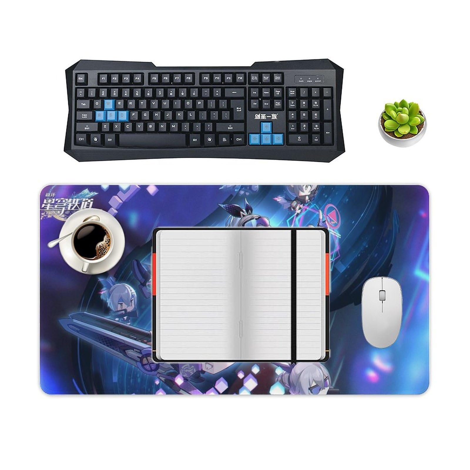 Amazon.co.jp: スターレイル 銀狼 マウスパッド 大型 ゲーミング