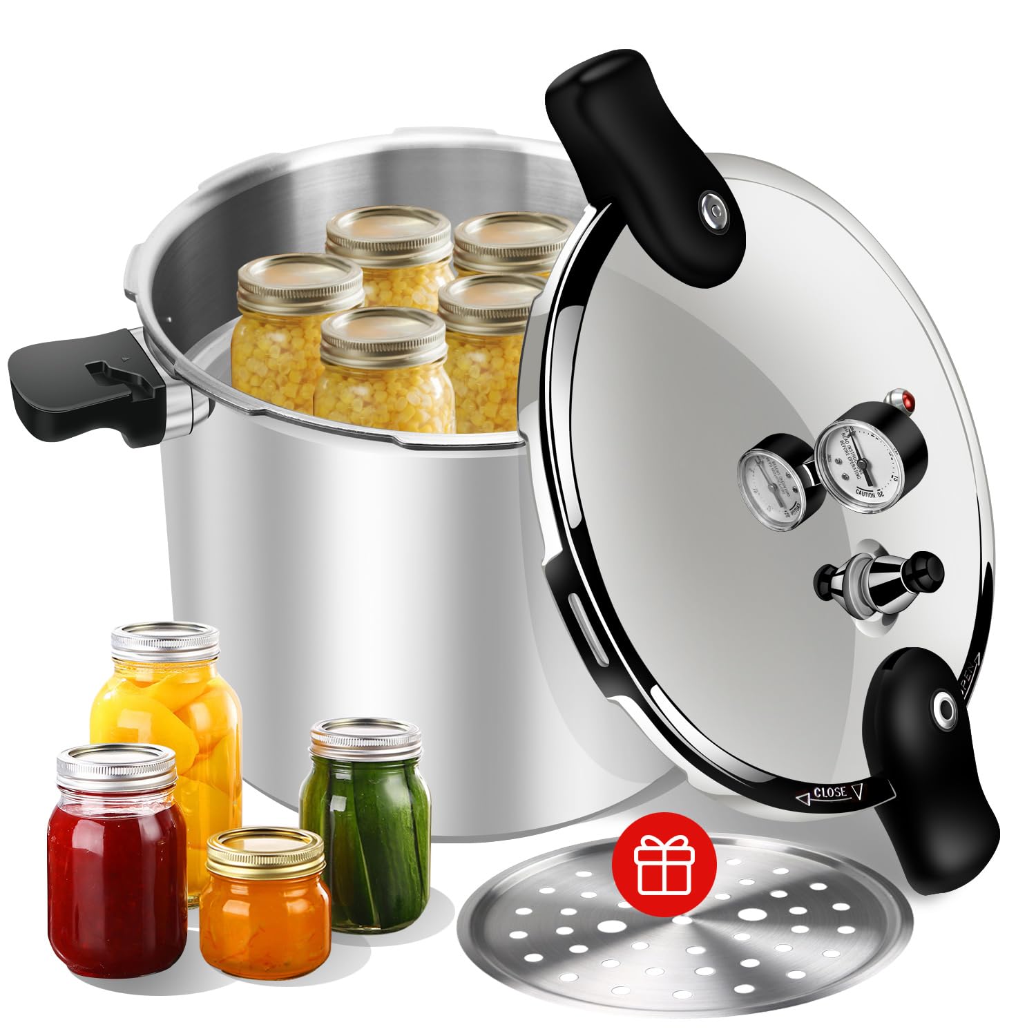 Photo 1 of MENTENSIL 23-25qt Pressure Canner & Cooker
