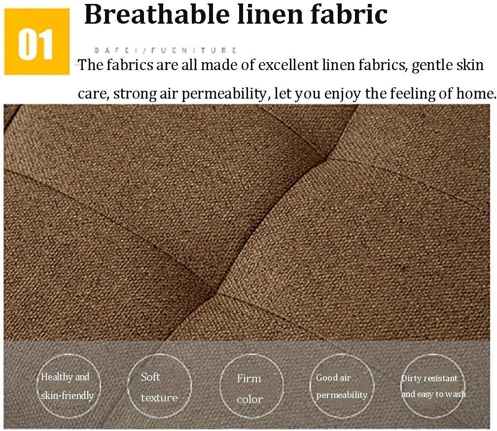 布製ベッドエンドスツール 衣料品収納 小型ソファベンチ ベンチ 家庭用 無垢材 収納 靴キャビネット(オレンジ、120x40x40c