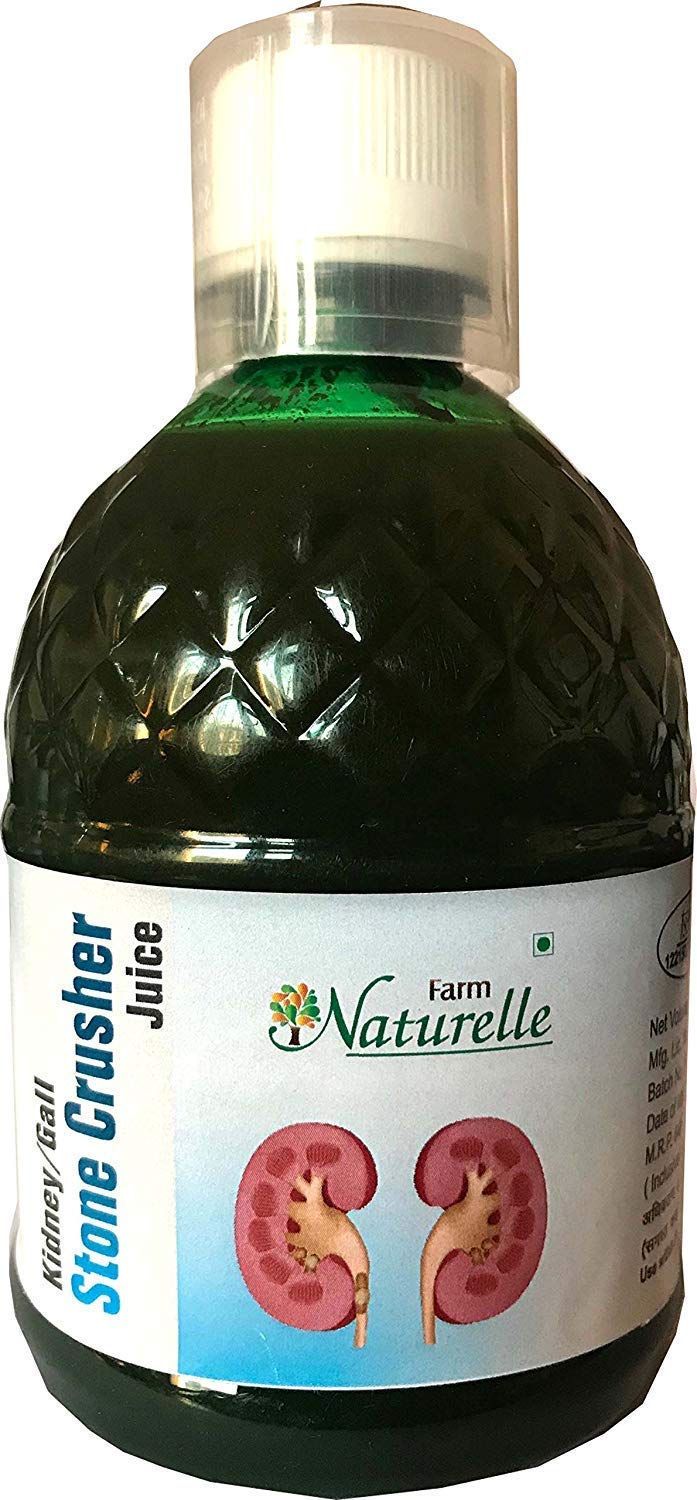 Farm Naturelle 100% Herbal & Pure Healthy Kidney Stone Cleaner Juice 400 ml and CinnamonHoney 55g x 1