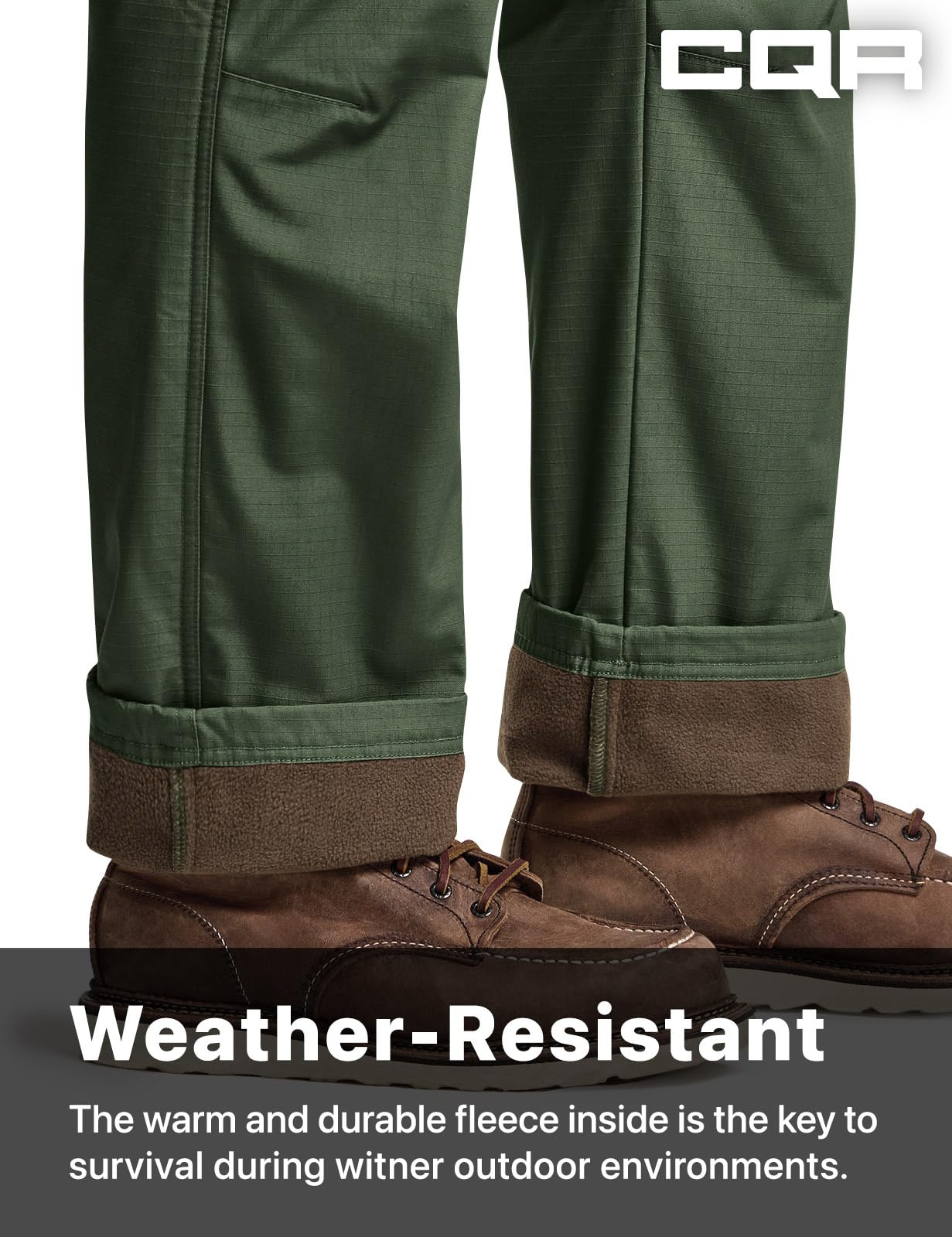 Snapklik.com : Mens Winter Tactical Cargo Pants, Thermal Fleece Lined ...