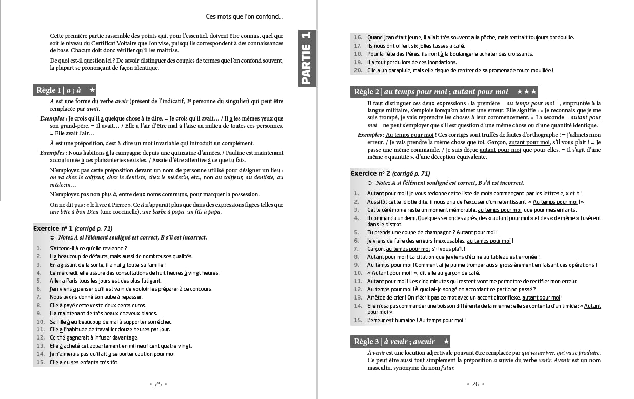 Le Grand Livre de l'orthographe - Certificat Voltaire: La référence pour atteindre le score que vous visez !