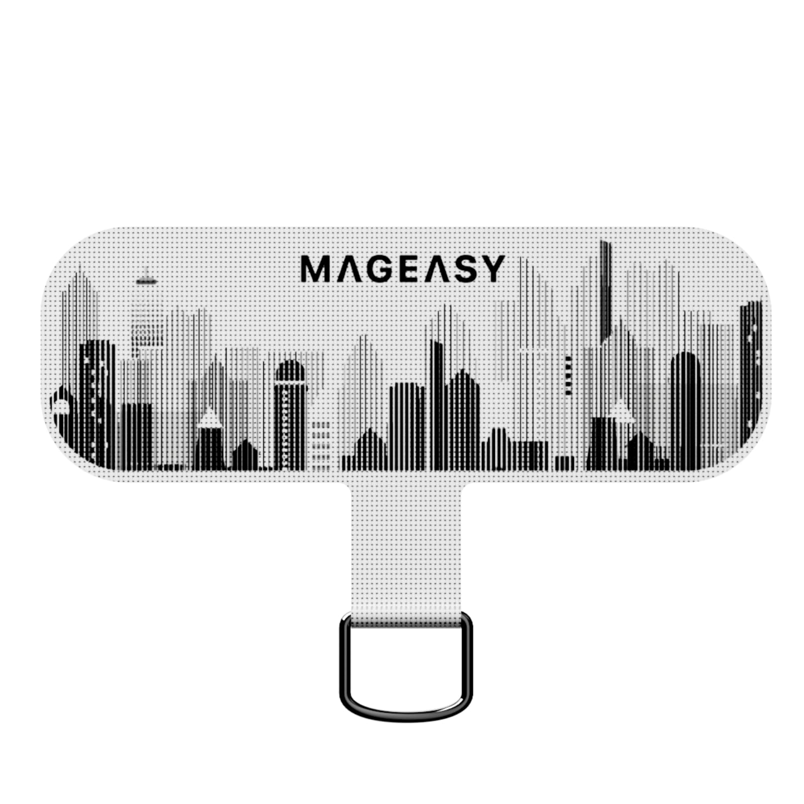 MAGEASY Phone Tether Tab - Cell Phone Lanyard Tab, Phone Lanyard Patch, Replacement Part for Fully Covered Phone Cases, Capital, Universal