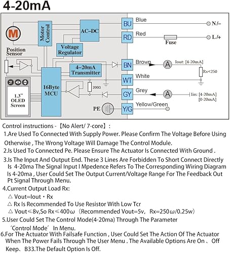 Miniatura 5 de HSH-Flo 24VACDC 4-20ma CF8 NPT Válvula de bola motorizada de control integral proporcional (12 pulgada)