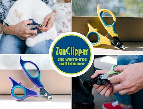 Miniatura 7 de Zen Clipper Cortaúñas para perros  Cortador de uñas para perros para un cuidado más seguro del aseo de las mascotas  Limpio, silencioso y fácil de