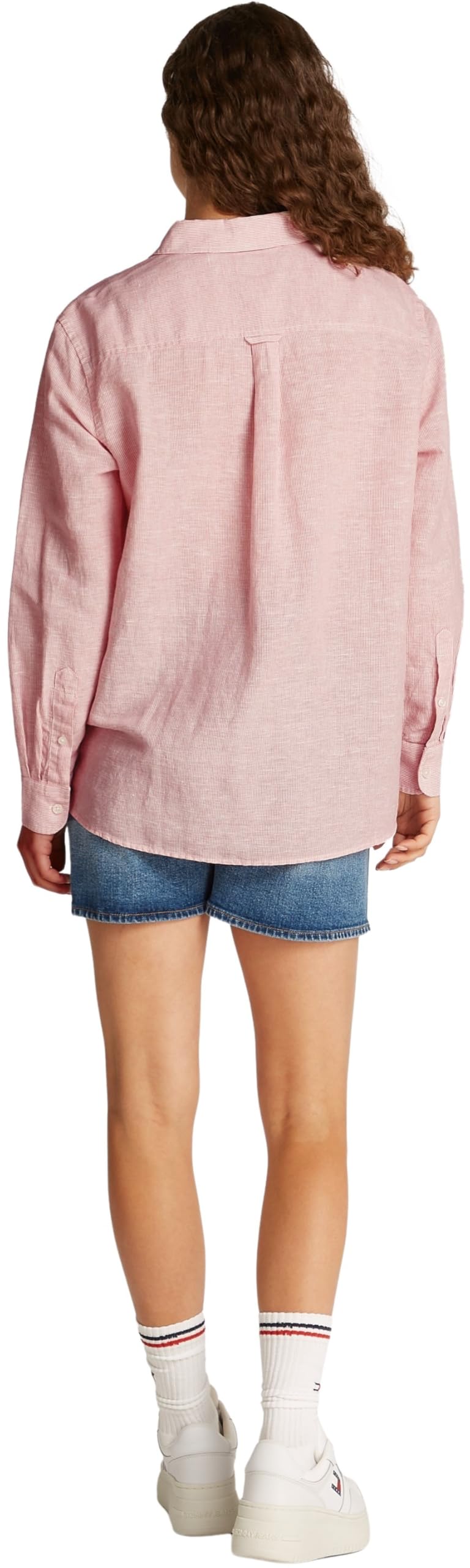 Tommy Jeans Chemise Femme Linen Relaxed Fit